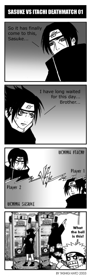 Sasuke VS Itachi Deathmatch 01