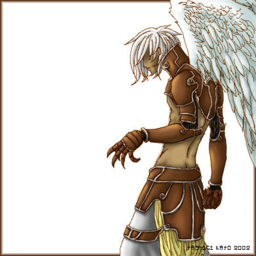 Winged Warrior Angel