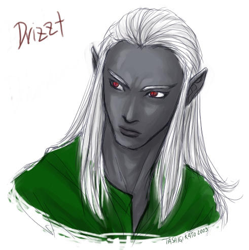 Random Drow 01 by tashigi on DeviantArt