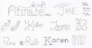 Girl's Names 4