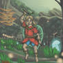Link TLoZ Cycle End