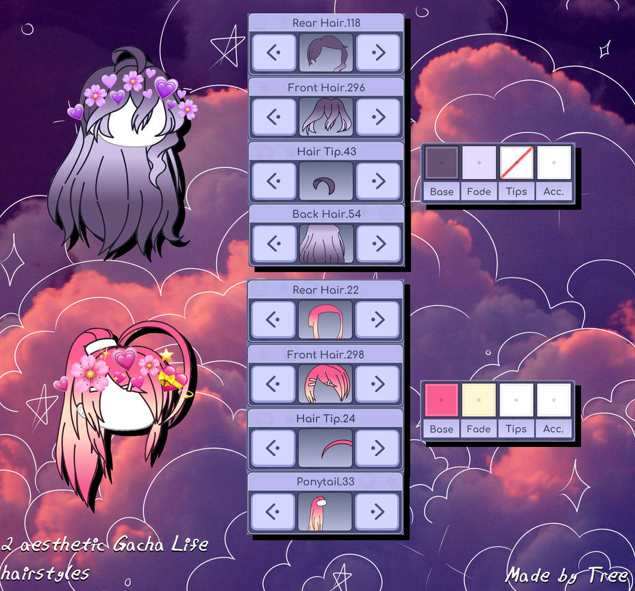 2 Aesthetic Gacha Life Hairstyles By Tree Lad On Deviantart 2 Aesthetic Gacha Life Hairstyles By Tree Lad On Deviantart