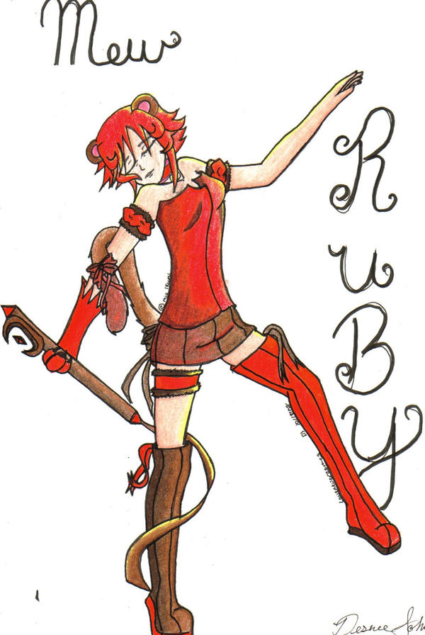 Meriwether Ruby Mew Ruby by sonyaaburichi on DeviantArt