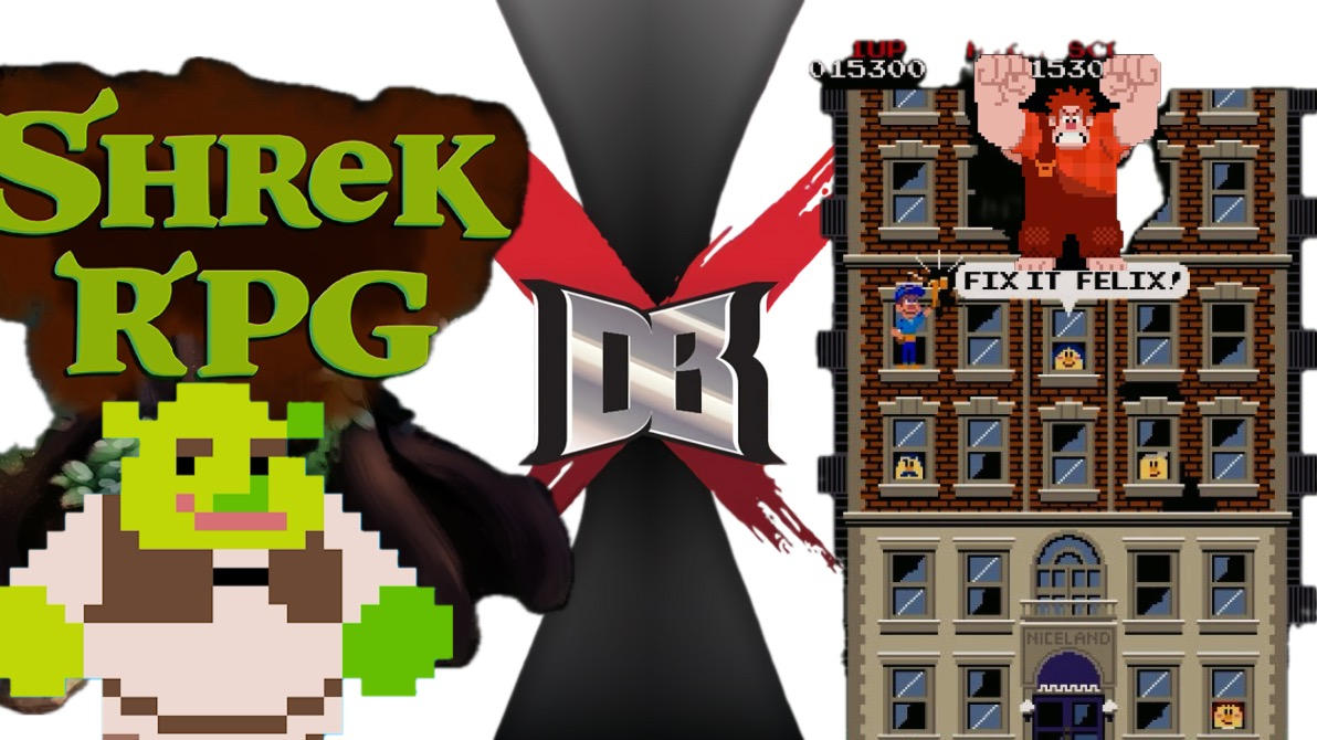 wreck it ralph vs Shrek by bobtffdddd on DeviantArt