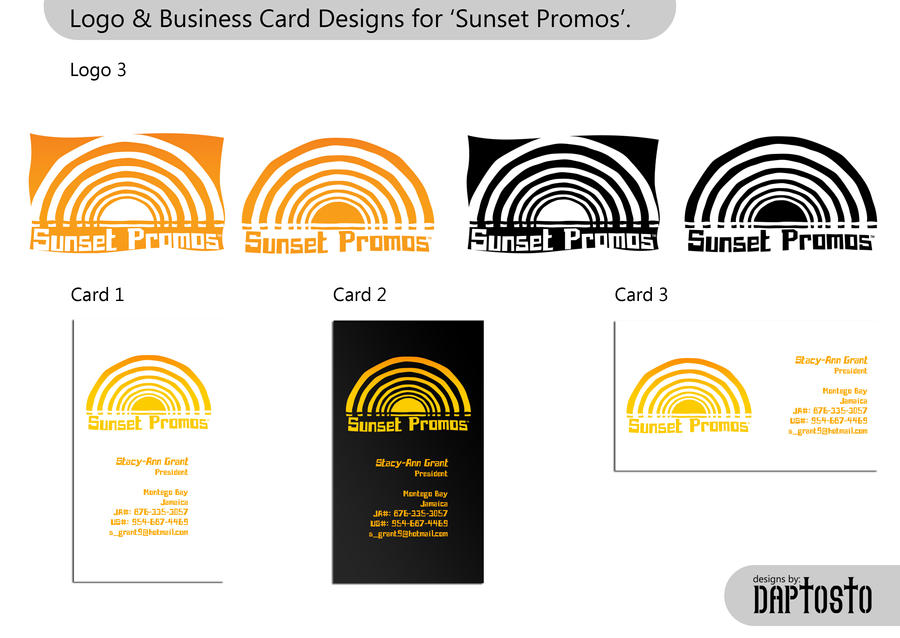 logo and b-card design02