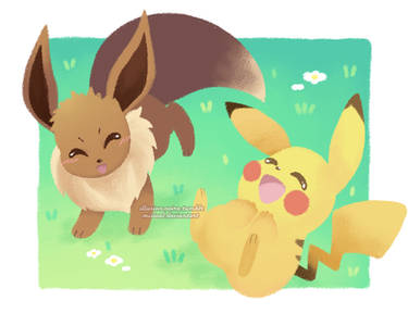 CookieBombShells ! - Pikachu and Eevee