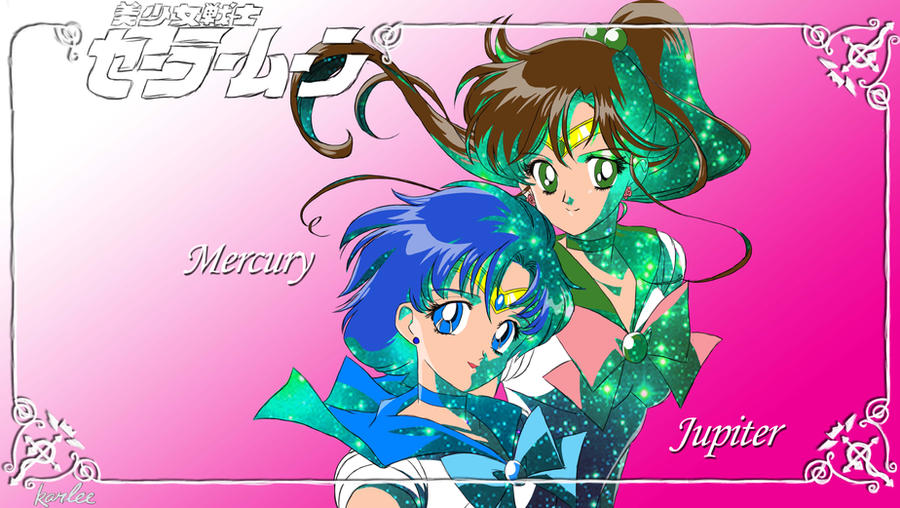 Sailor Mercury And Jupiter