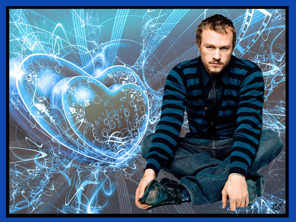 heath ledger blue