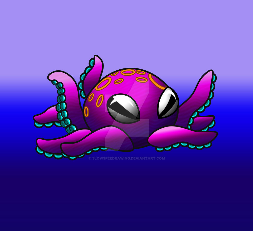 Octopus Chibi by SlowSpeedrawing on DeviantArt