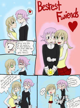 Crona and Maka Moment