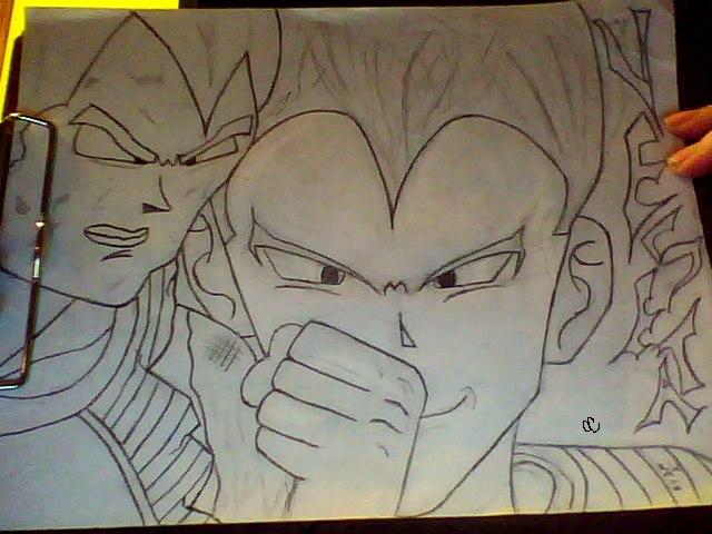 vegeta refinised,still uninked