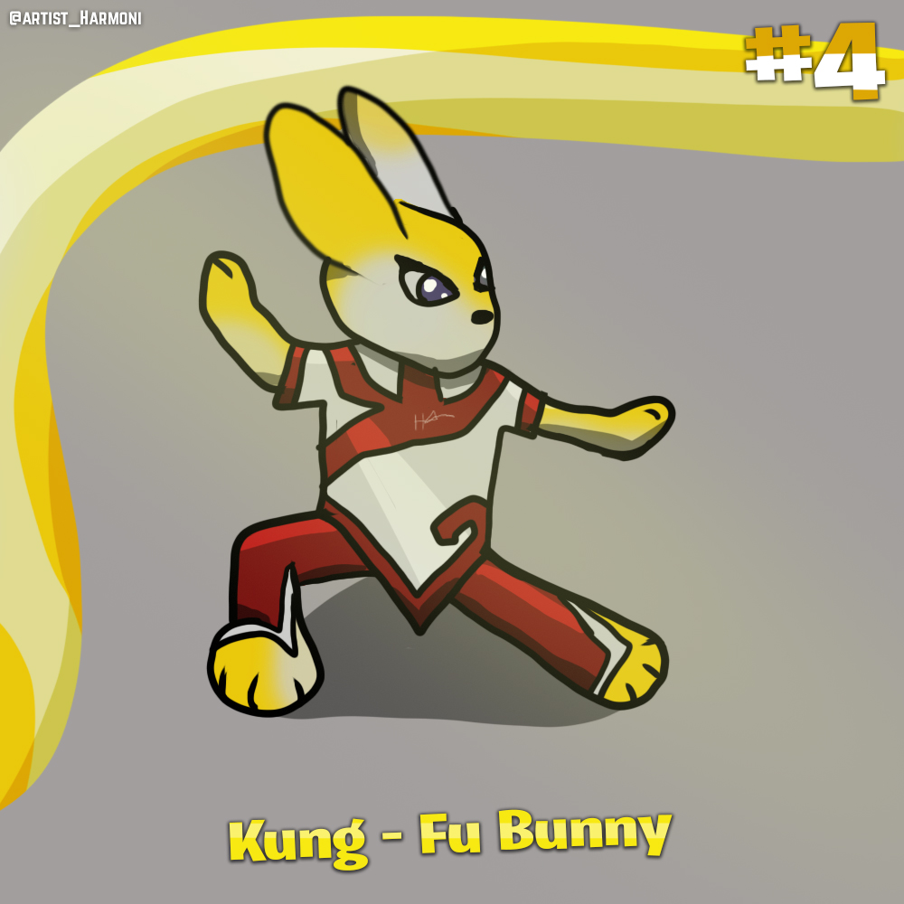 kung Fu Bunny by artistHarmoni on DeviantArt