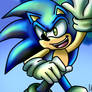 Sonic X screenshot redraw Sonic