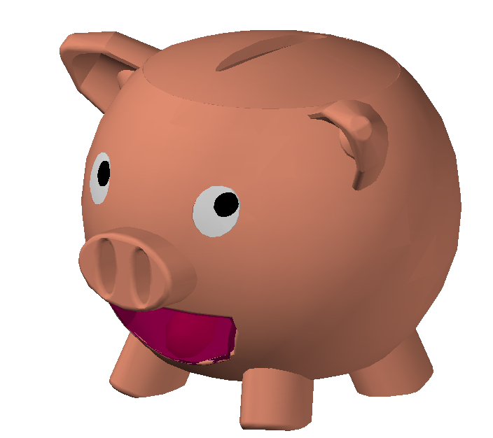 3D Piggy Bank