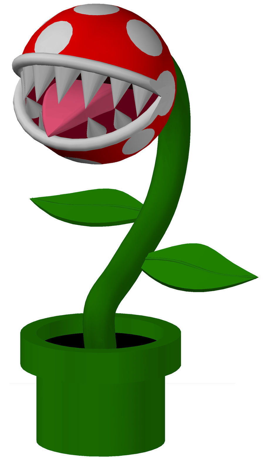 3D Piranha Plant