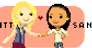 Brittana Kiss Icon Set