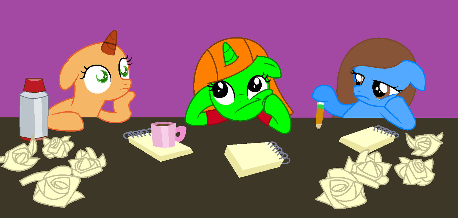 MLP Collab by DrawingwithBleona on DeviantArt