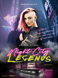 Night City Legends Poster Movie V