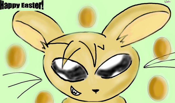 Evil Easter Bunny. by LoneWolf-FarAway on DeviantArt