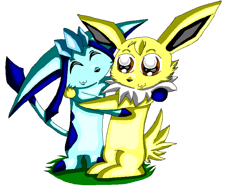 Hot Glaceon X Jolteon. 