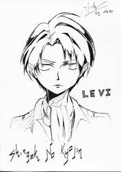 Levi fanart of Shingeki no Kyojin