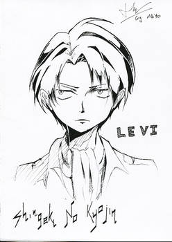 Levi fanart of Shingeki no Kyojin