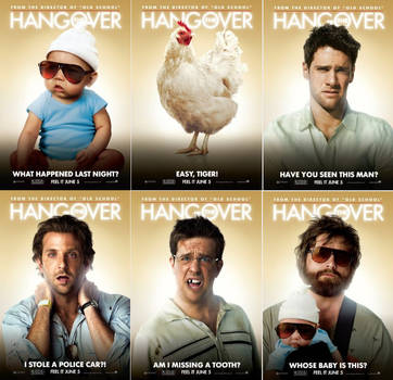 allThe Hangover posters