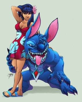 Lelo and Stich Grown UP