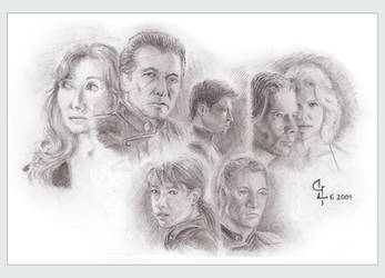 BSG: Crew Sketches