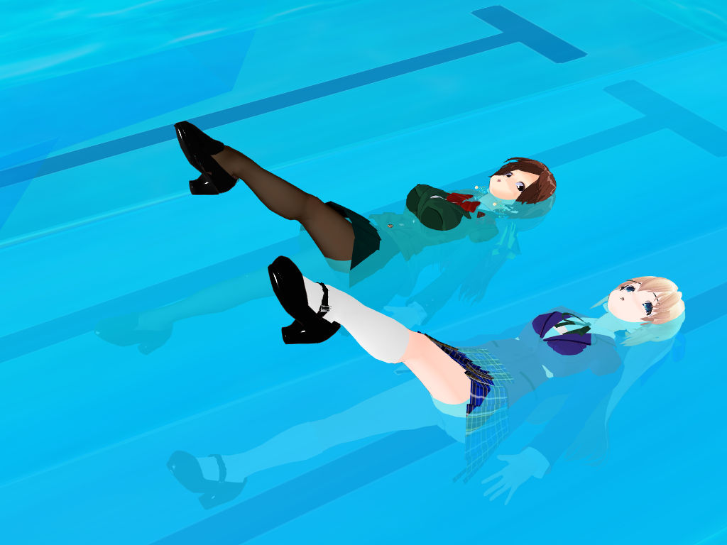 Synchronized Sinking Deviantart Synchronized Swimming by neko6927 on DeviantArt