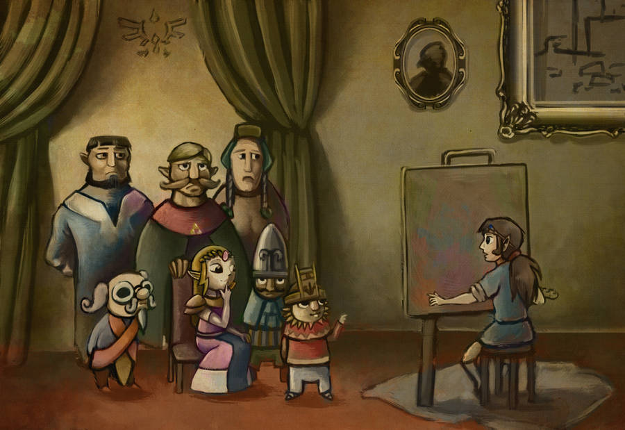 The Recording of the History of Hyrule by BriMercedes
