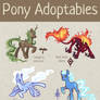 Elemental Pony Adoptables (2 available!)