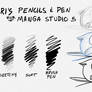 Pen/Pencils - Manga Studio 5 / Clip Studio Paint