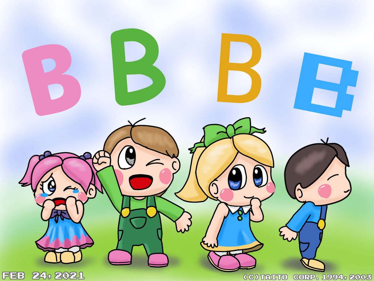 We are BBBB !! by DAM-XG5000 on DeviantArt