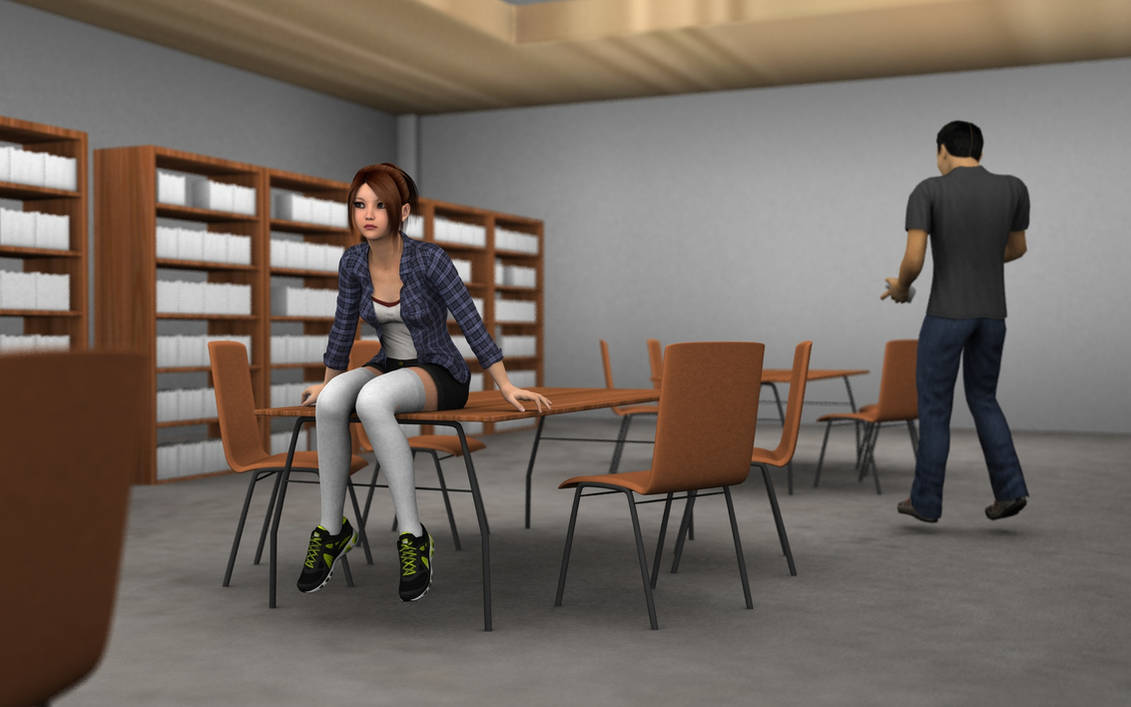 A Boring Library 3/7 by revpeng on DeviantArt