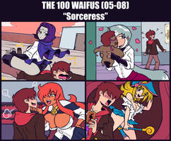 100 WAIFUS (HECHICERAS)