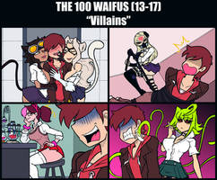 100 WAIFUS (VILLANAS)