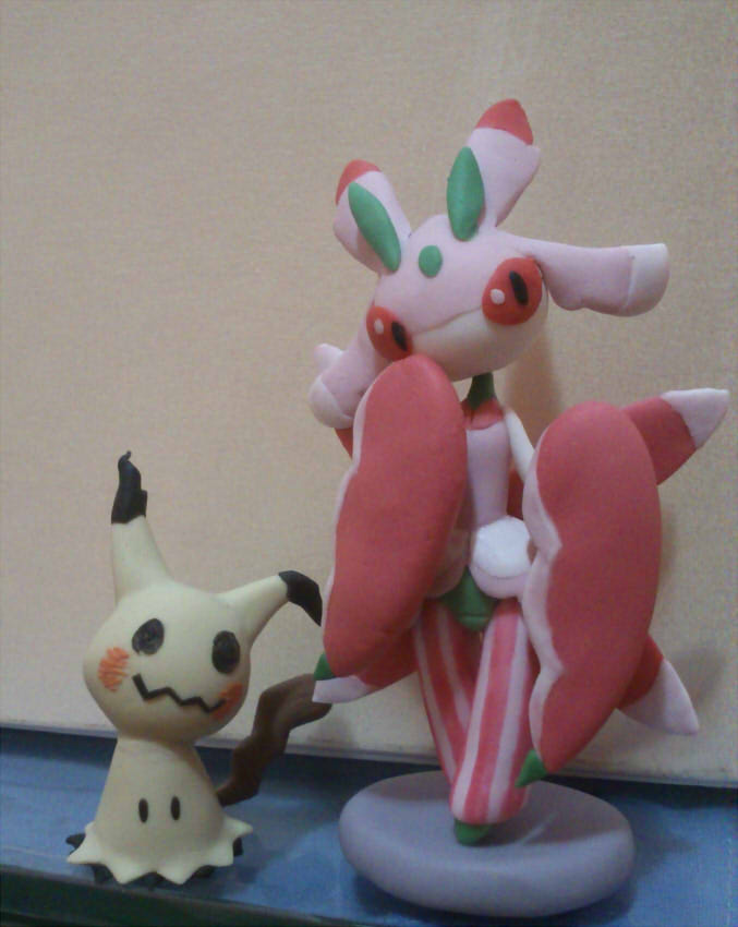 Lurantis and Mimikyu