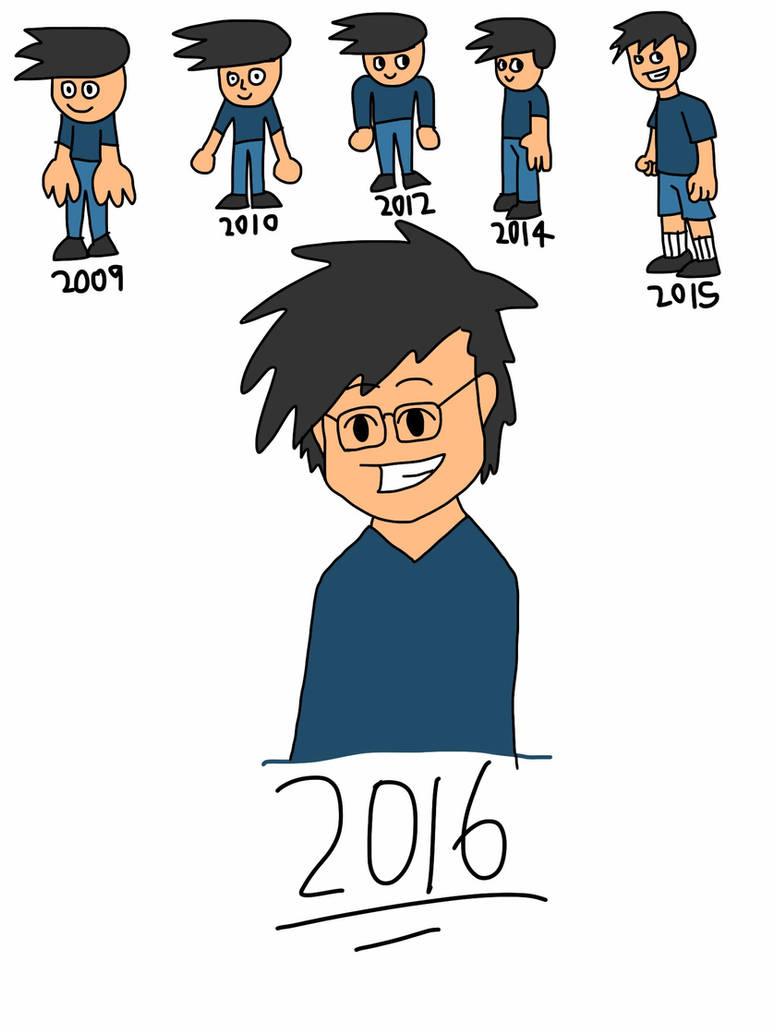 Evolution Of My Artstyle by GoldieTehArtist on DeviantArt