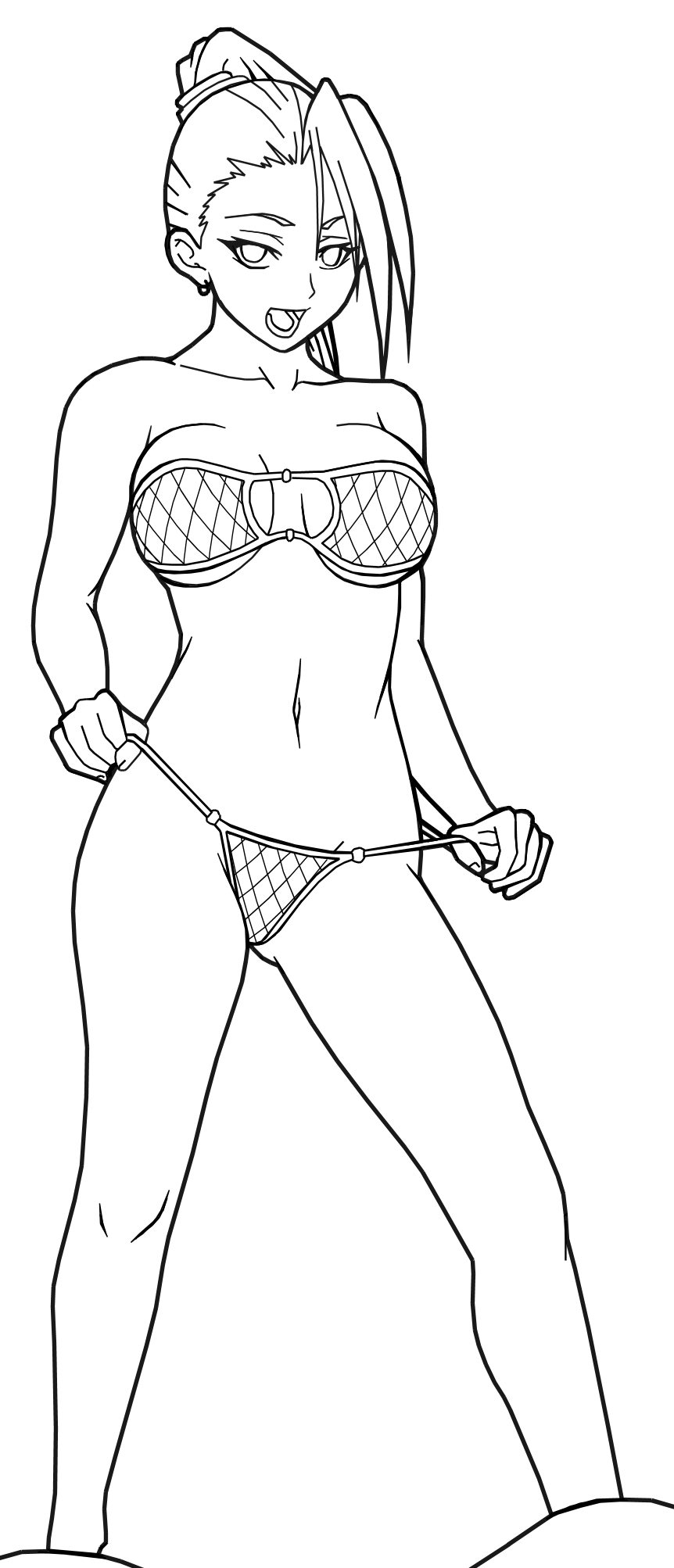 Ino Yamanaka Lineart