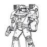 Mark XVI Damocles Power Armor