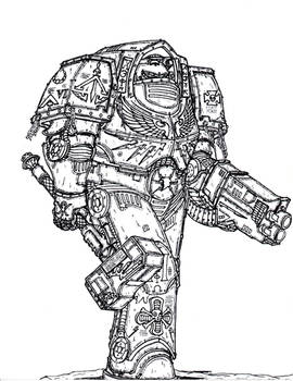 Termie-Contemptor armor mix.
