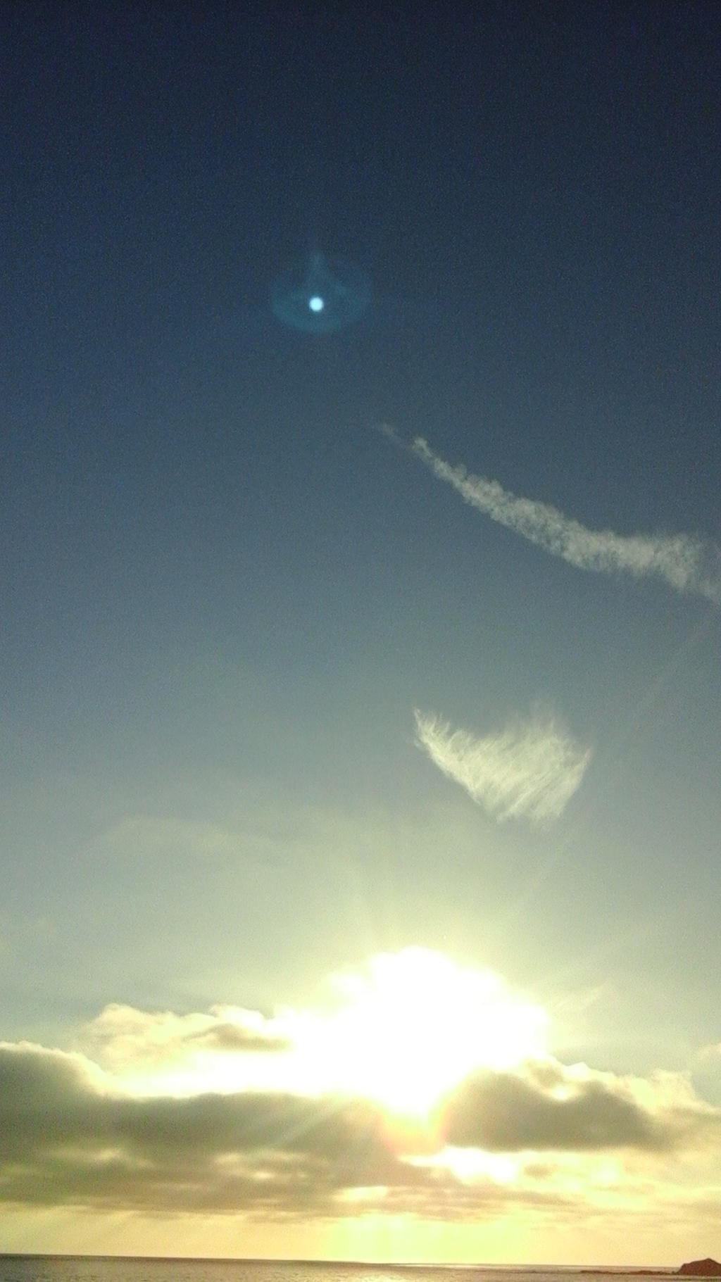 Vast sky.