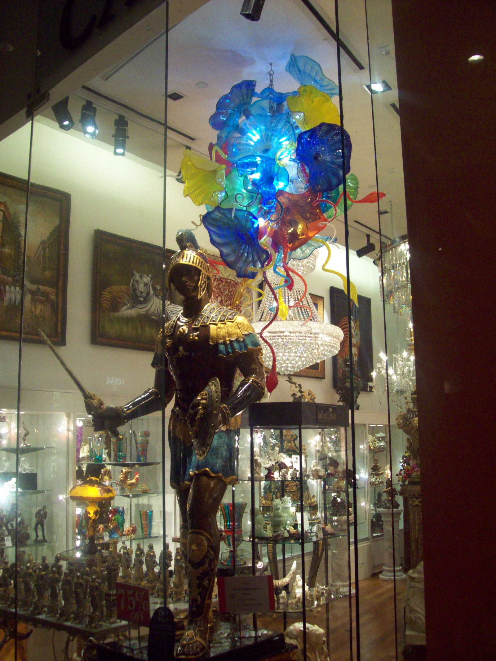 Art at Caesar's.