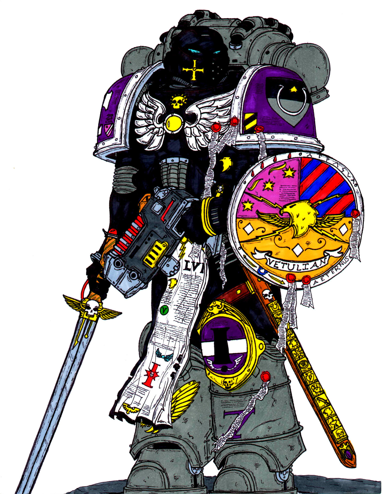 Shield-Brother, Sable Shields Chapter