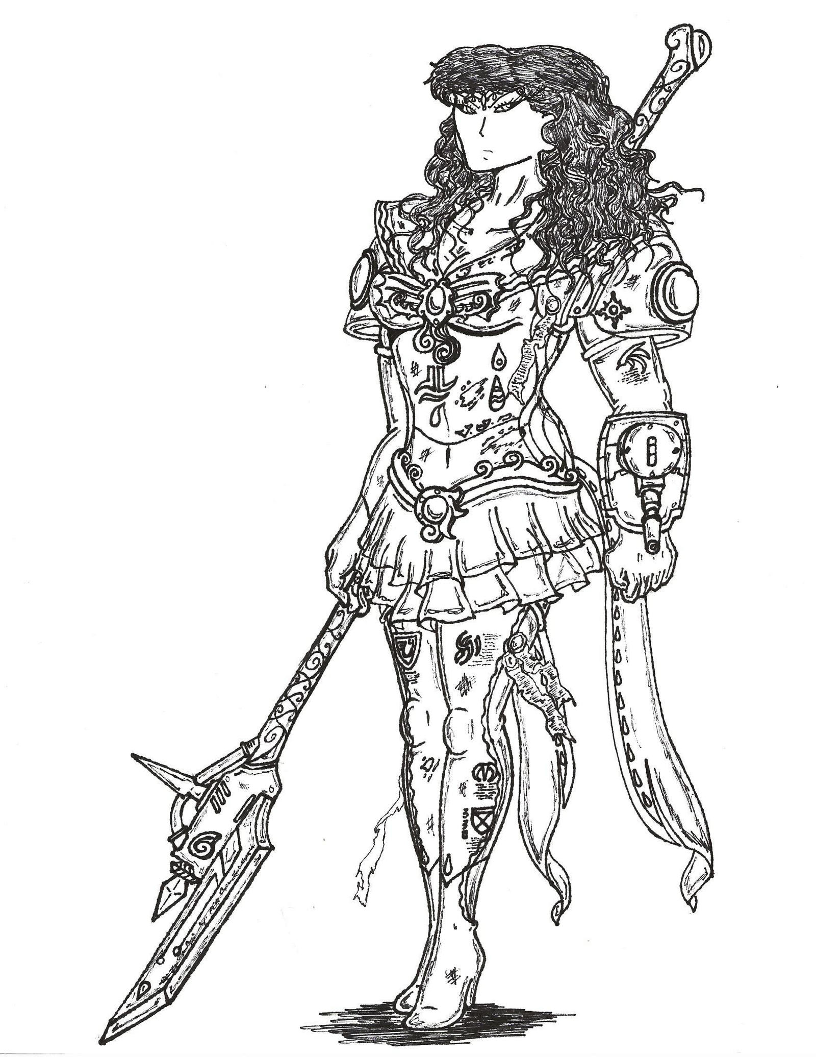 Warrior Sailor Senshi- Water/Storm-type