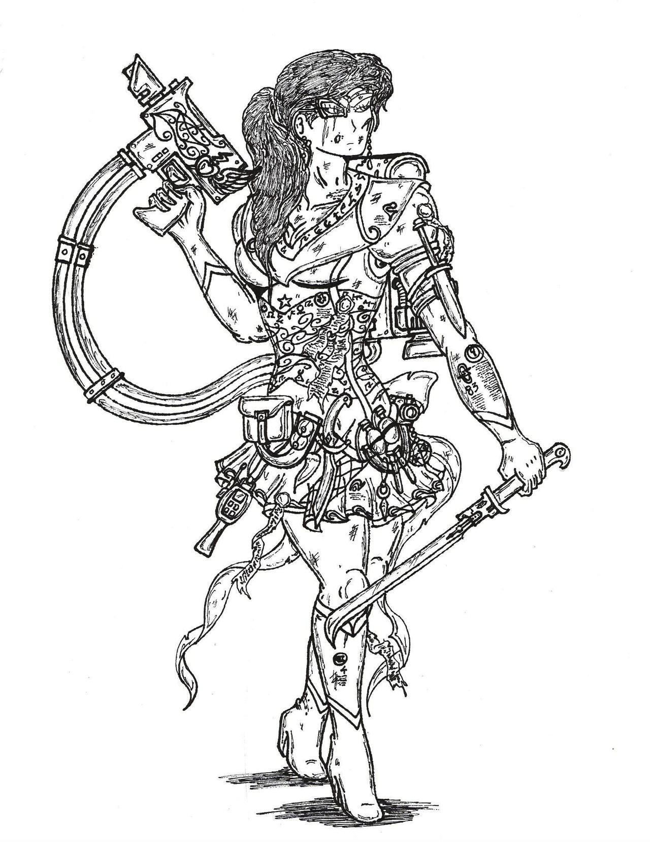Warrior Sailor Senshi- Veteran/Special Forces-type