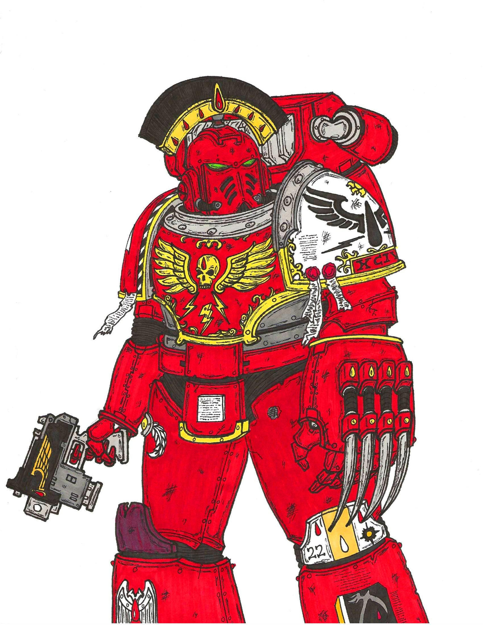 Centurion, 94th Company Blood Angels