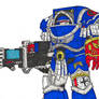 Cataphractii Terminator, Crimson Fists Chapter