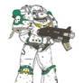 Tactical Marine, First Company, Fourteenth Legion